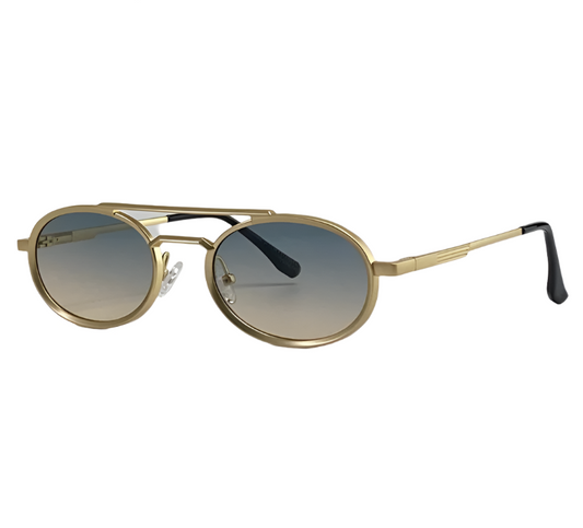 'Lara' Classic Metal Sunglasses
