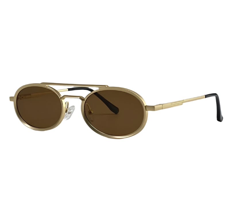 'Lara' Classic Metal Sunglasses