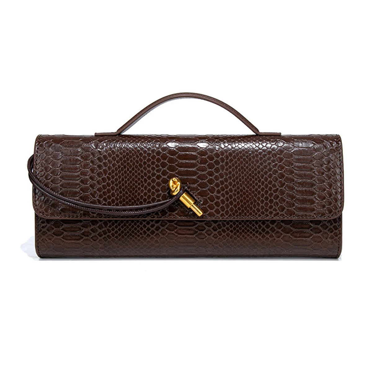 'Macey' Envelope Woven Handbag