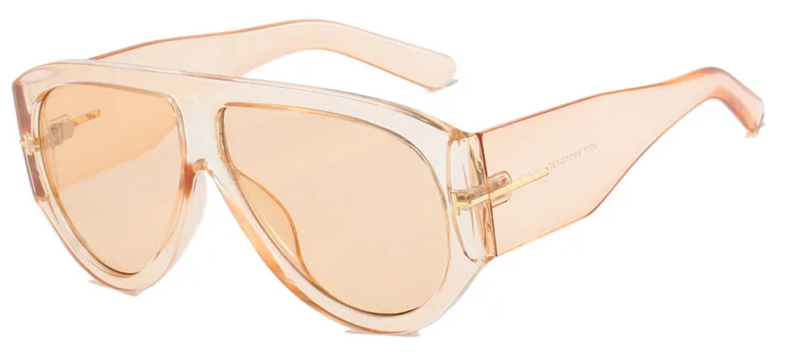 'Kara' Oval Sunglasses
