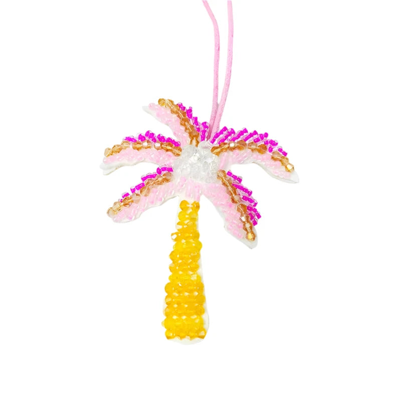 Handmade Beaded Rope Bag Charms