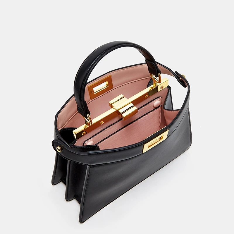 'Lydia' Classic Top-Handle Bag