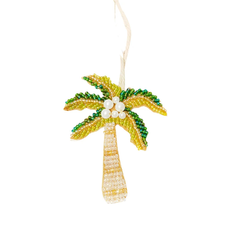 Handmade Beaded Rope Bag Charms