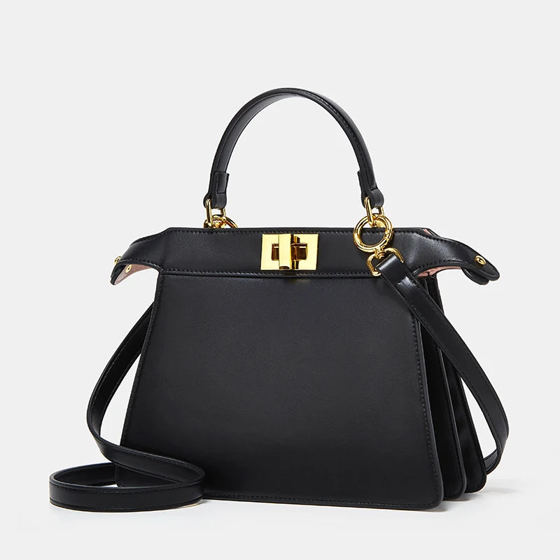 'Lydia' Classic Top-Handle Bag