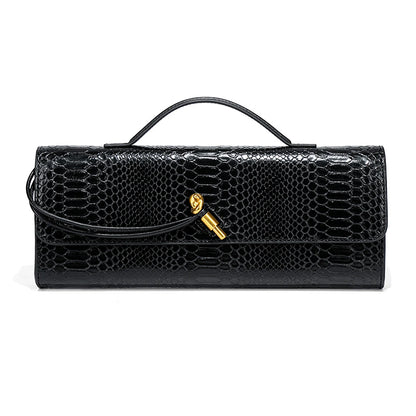 'Macey' Envelope Woven Handbag