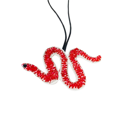 Handmade Beaded Rope Bag Charms