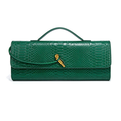 'Macey' Envelope Woven Handbag