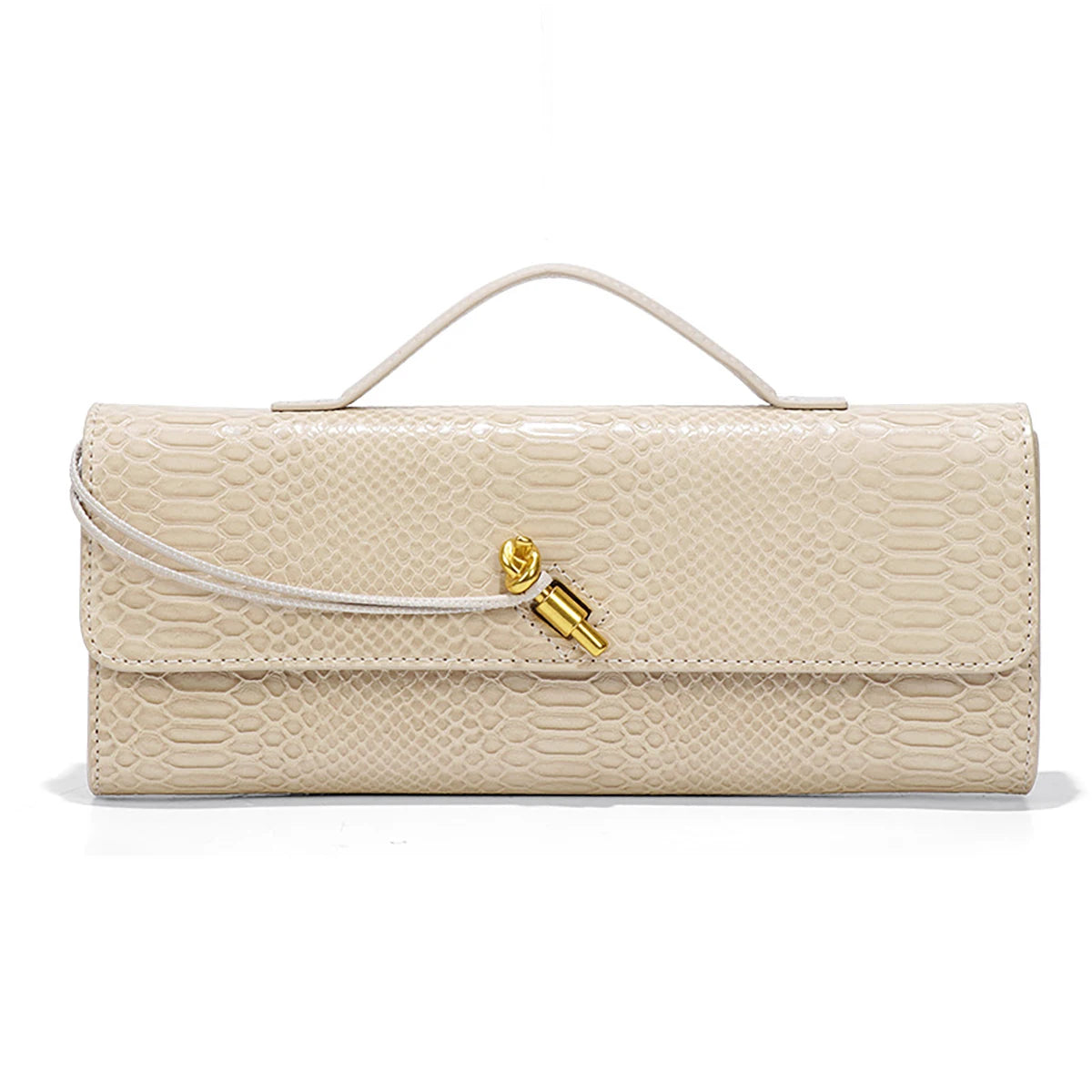 'Macey' Envelope Woven Handbag